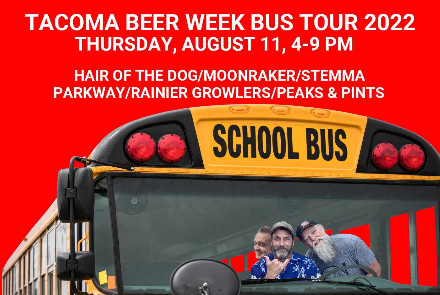 Tacoma Beer Week Bus Tour 2022