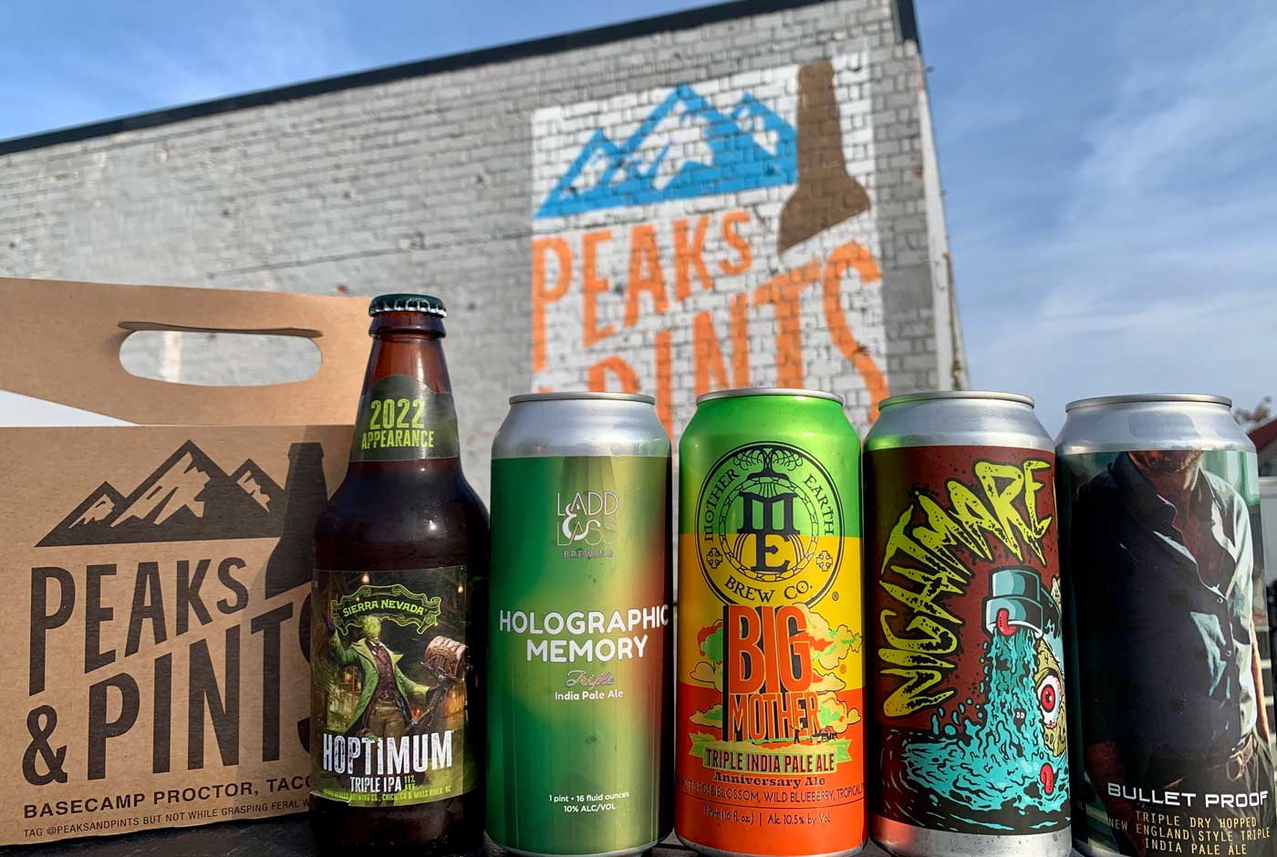 Peaks and Pints Pilot Program: Triple IPA Beer Flight - Peaks and Pints ...