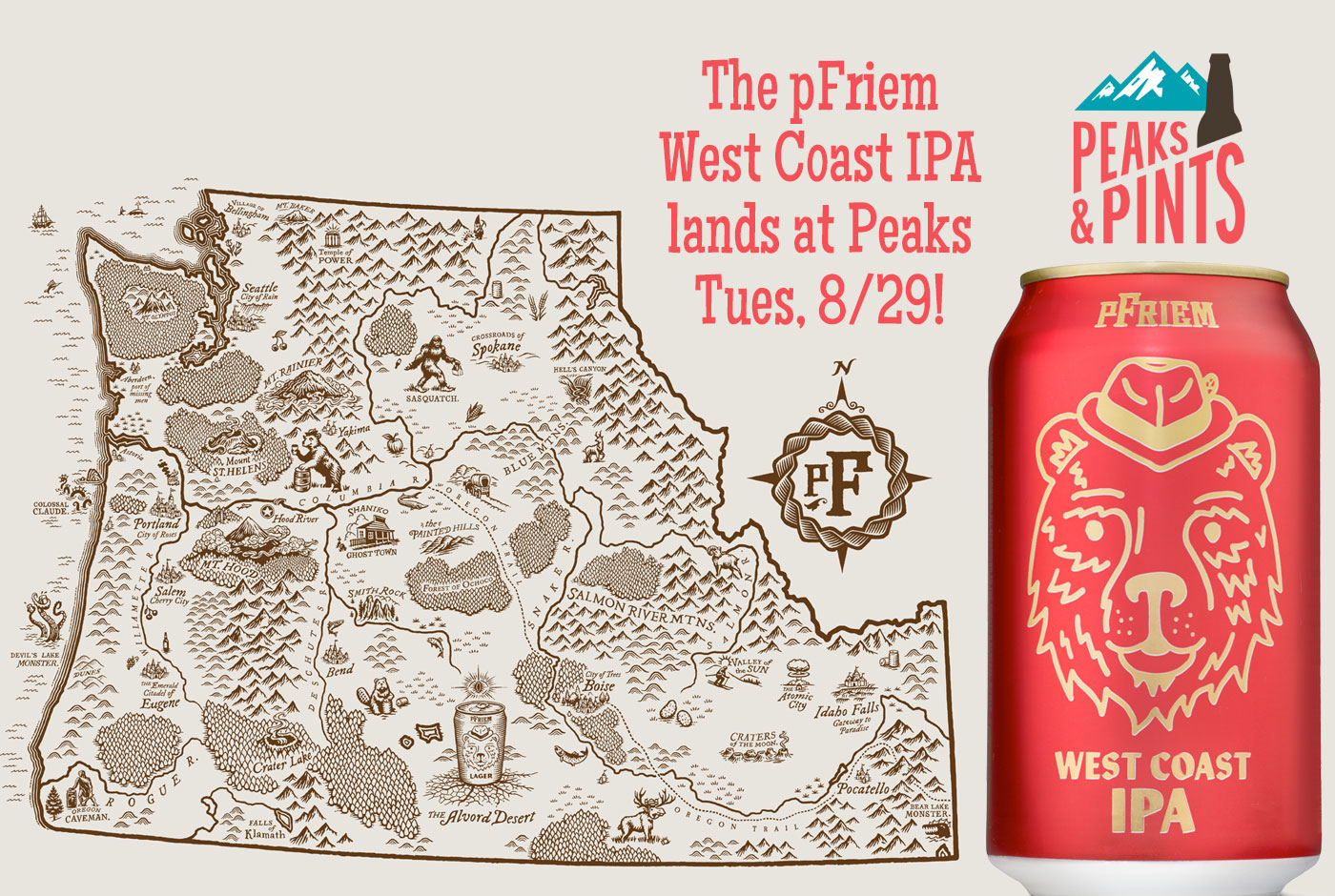 Join Peaks And Pints’ PFriem West Coast IPA Party - Peaks And Pints ...