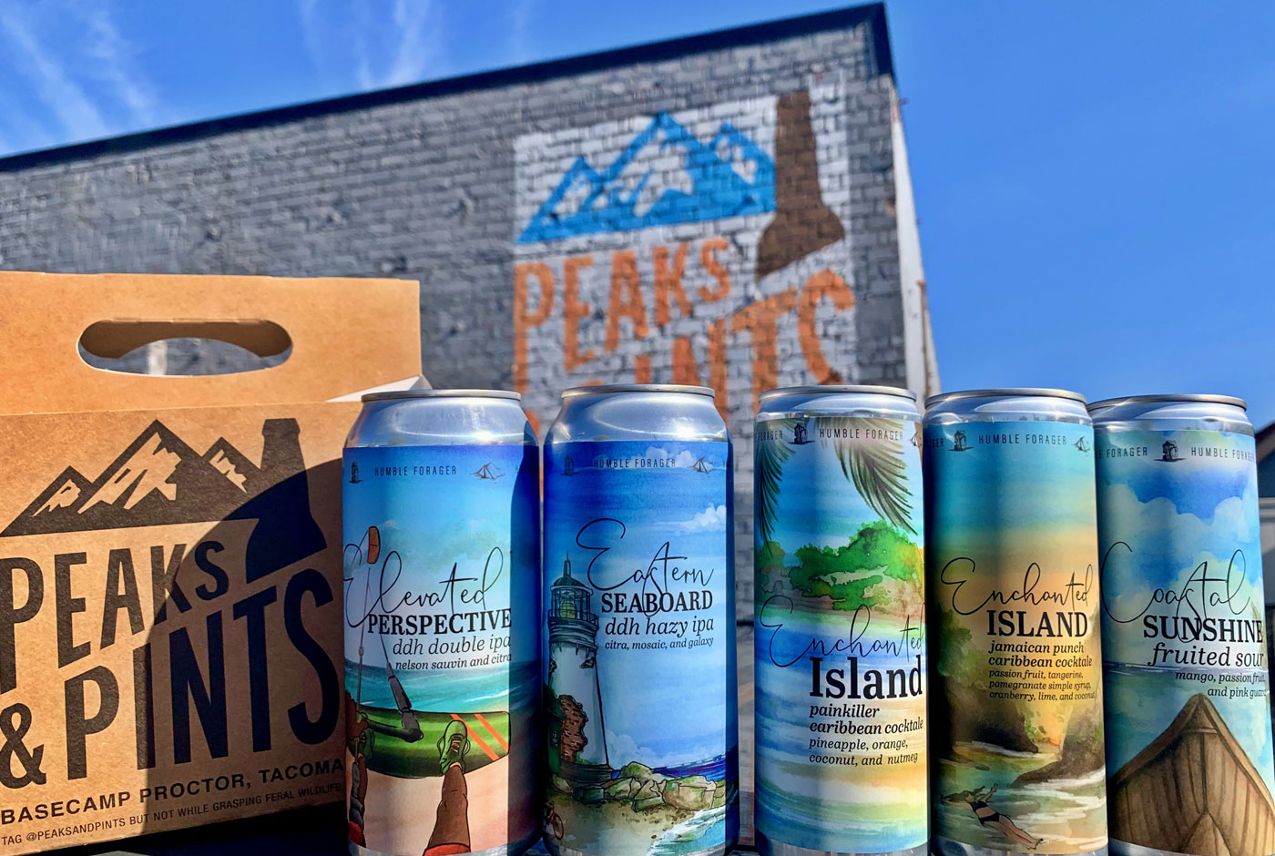 Peaks and Pints Beer Flight: Humble Forager Brewery - Peaks and Pints ...